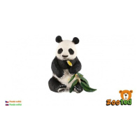 Panda velká zooted plast 8cm v sáčku