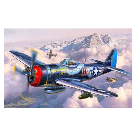 ModelSet letadlo 63984 - P-47 M Thunderbolt (1:72) Revell