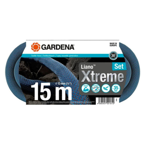 Zahradní textilní hadice 1/2" Gardena Liano™ Xtreme sada 18465-20 15 m