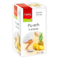 Apotheke Čaj Pu-Erh a ananas 20 nálevových sáčků