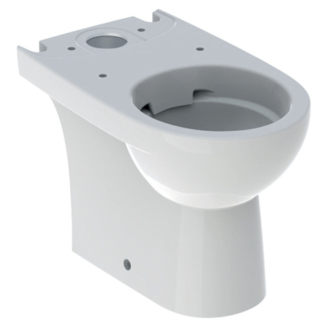 GEBERIT Selnova compact - Stojící WC pro splachovací nádržku umístěnou na WC míse, WC s hlubokým