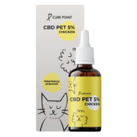 CURE POINT CBD Pet 5% Olej pro psy Chicken 10 ml