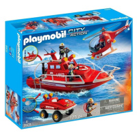 Playmobil 9503 velká hasičská akce