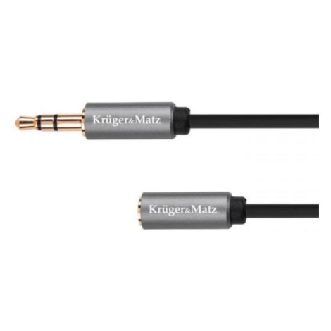 Kabel KRUGER & MATZ JACK 3.5 konektor/JACK 3.5 zdířka 1,8m