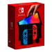 Nintendo Switch (OLED) Modrá/červená