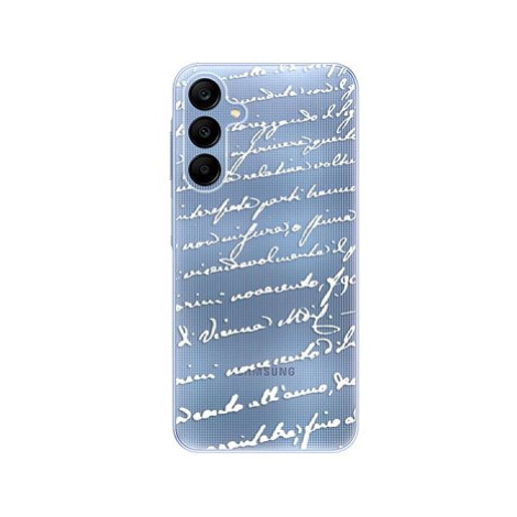 iSaprio Handwriting 01 - white pro Samsung Galaxy A25 5G