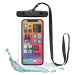 Pouzdro TECH-PROTECT UNIVERSAL WATERPROOF CASE BLACK/CLEAR (6216990212710)