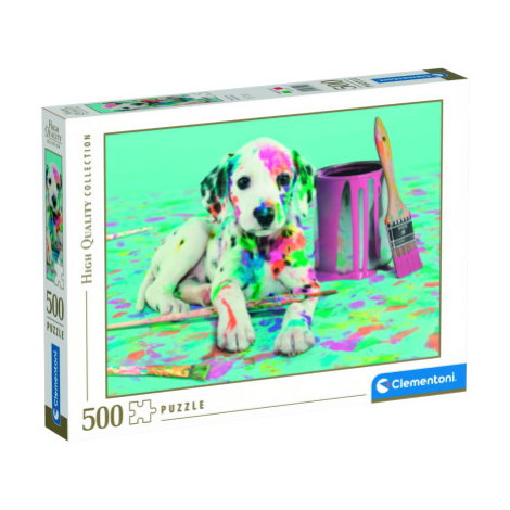 Clementoni 35150 - Puzzle 500 Legrační dalmatin
