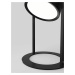 WOFI Stolní lampa Nizza 1x 10,5W LED 1100lm 3000K černá 8045-102