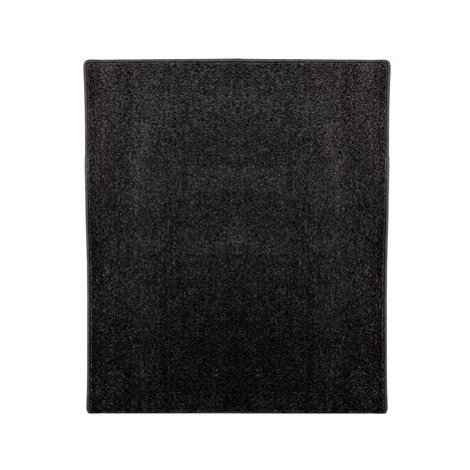 Betap Kusový koberec Eton černý 78 čtverec