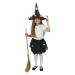 Dětský kostým tutu sukně čarodějnice/Halloween
