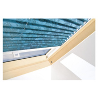 Plisovaná roleta FAKRO APS II Rozměry oken: 06 78x118 cm, Barva rolety: Barva – 667