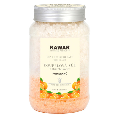 Kawar Koupelová sůl z Mrtvého moře Pomeranč 500 g