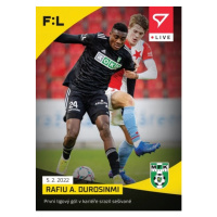Fotbalové karty Fortuna Liga 2021-22 - L-089 Rafiu Adekunle Durosinmi