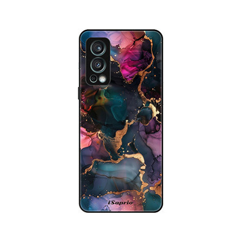iSaprio Lesklé pouzdro Dark Marble 10 - OnePlus Nord 2 5G