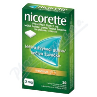 Nicorette FreshFruit Gum 2mg gum.mnd.30