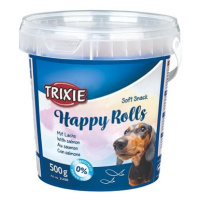 Trixie Soft Snack Happy Rolls tyčinky s lososem 500 g