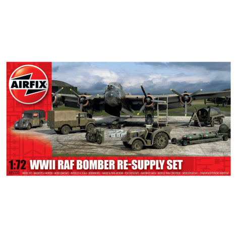 Classic Kit Diorama A05330 - Bomber Re-supply Set (1:72) AIRFIX