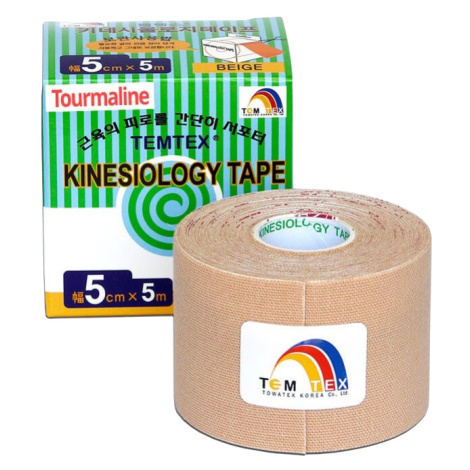 TEMTEX Tejp.  kinesio tape Tourmaline béžová 5cmx5m