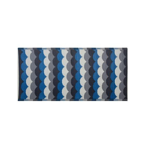 Venkovní koberec šedo-modrý 90x180 cm BELLARY, 122769 BELIANI