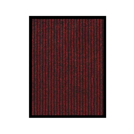 Shumee Rohožka pruhovaná červená 40 × 60 cm