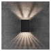 Nordlux LED venkovní světlo Fold 10 x 15 cm černá