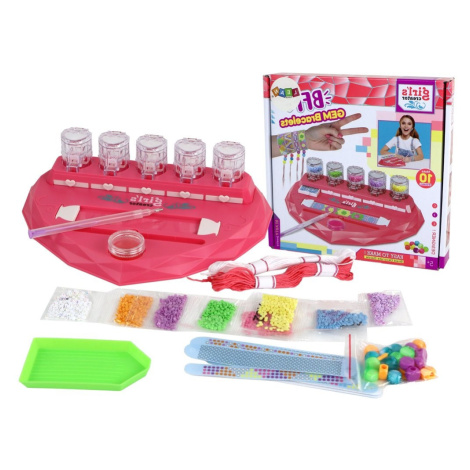 mamido Sada pro tvoření náramků s korálky a diamanty