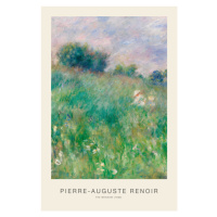 Obrazová reprodukce The Meadow (Vintage Landscape Painting) - Renoir, 26.7 × 40 cm