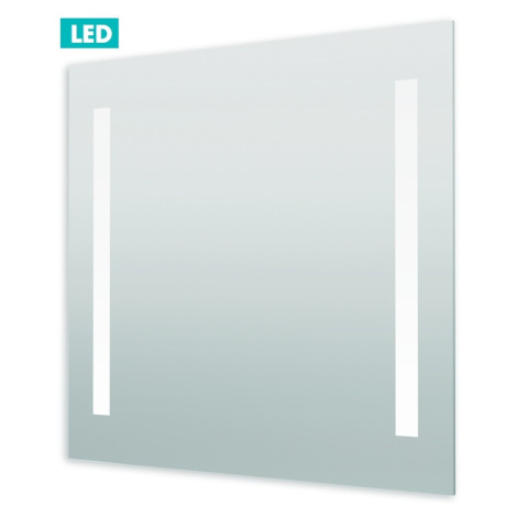 Zrcadlo s LED osvětlením Naturel Iluxit 80x70 cm ZIL8070TLEDS