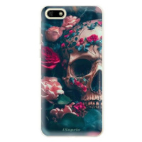 iSaprio Skull in Roses pro Huawei Y5 2018