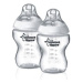 Tommee Tippee Kojenecká láhev C2N, 2ks 260ml, 0+m