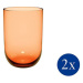 VILLEROY & BOCH Like Glass Apricot, na long drink 2 ks