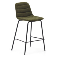 Tmavě zelené barové židle v sadě 2 ks 92,5 cm Zunilda – Kave Home