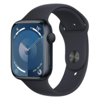 APPLE Watch Series 9 GPS 45mm Midnight Aluminium Case with Midnight Sport Band - M/L