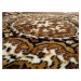 Alfa Carpets Kusový koberec TEHERAN T-102 brown kruh Rozměry koberců: 160x160 (průměr) kruh