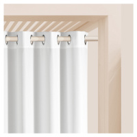 Dekorační terasový závěs s kroužky TARAS bílá 180x250 cm (cena za 1 kus) MyBestHome