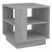 SHUMEE Konferenční stolek šedý sonoma 40 × 40 × 43 cm kompozitní dřevo, 813090