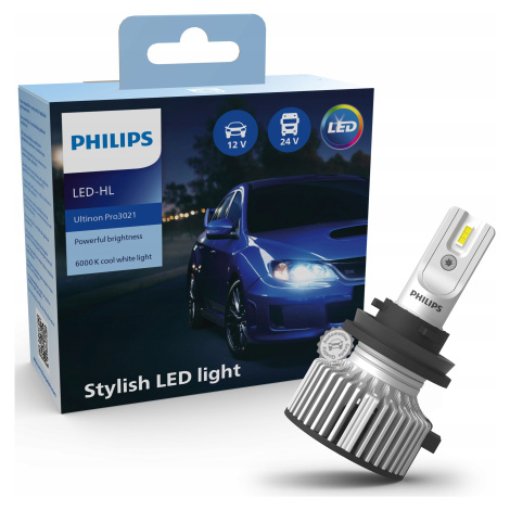 H4 Led Philips Ultinon PRO3021 6000K 12V 24V