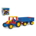 Traktor Gigant s vlečkou plast 102 cm v krabici Wader