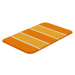 LineaDue WAYMORE - Koupelnová předložka oranžová Rozměr: 40x50 cm+50x80 cm