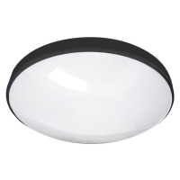 LED Koupelnové stropní svítidlo CIRCLE LED/24W/230V 4000K pr. 37 cm IP44 černá