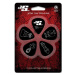 D'Addario Joe Satriani Guitar Picks Black Thin