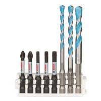 BOSCH Hex-9 MultiConstruction 5/6/8mm; Impact Power Bit 50mm PH2, PZ2, T20, T25, T30 2.608.577.1