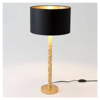 Holländer Stolní lampa Cancelliere Rotonda černá/zlatá 57 cm