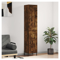 vidaXL Skříň highboard kouřový dub 34,5 x 34 x 180 cm kompozitní dřevo