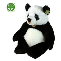 RAPPA Plyšová panda sedící 46 cm