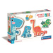 Puzzle Dinosaurus, 2 + 3 + 4 + 5 ks