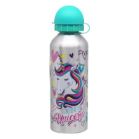 JUNIOR-ST - Láhev hliníková Alu Flow 500 ml, Unicorn