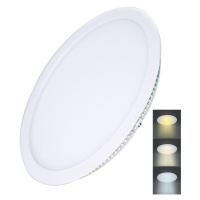 Solight LED mini panel CCT, podhledový, 24W, 1800lm, 3000K, 4000K, 6000K, kulatý