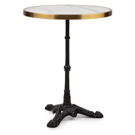 Blumfeldt Patras Lux, bistro stolek,trojnožka, mramor, v:72cm, Ø 57,5cm